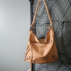 Maurizio Taiuti | Soft Yellow Leather Bucket Shoulder Bag City Vibe Style